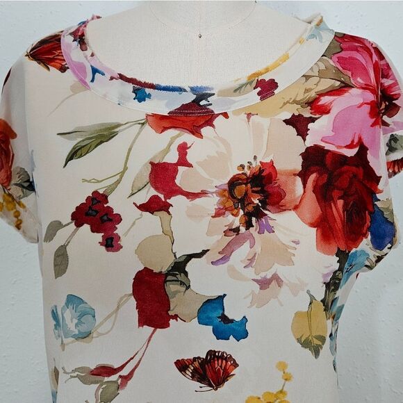 DOLCE & GABBANA Floral Print Women's Top Size Small - Picture 2 of 11
